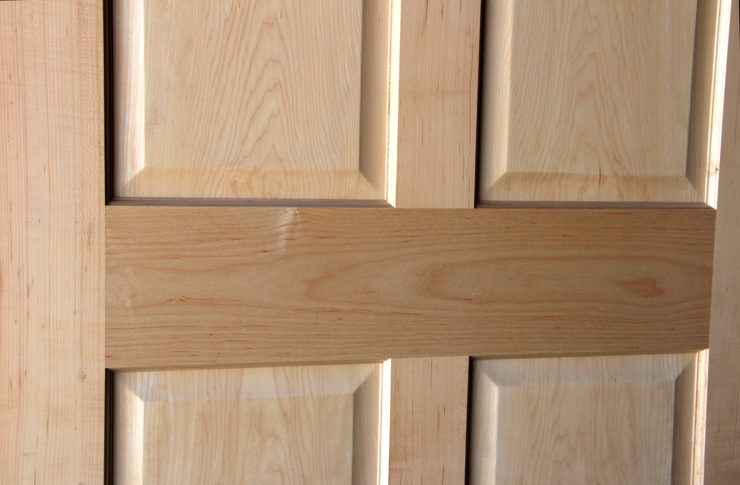 Maple Doors Interior Maple Doors with Natural Finish